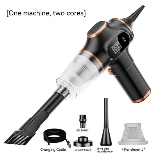 Household Small Rechargeable High-power Car Hand Vacuum Cleaner - Mubimart