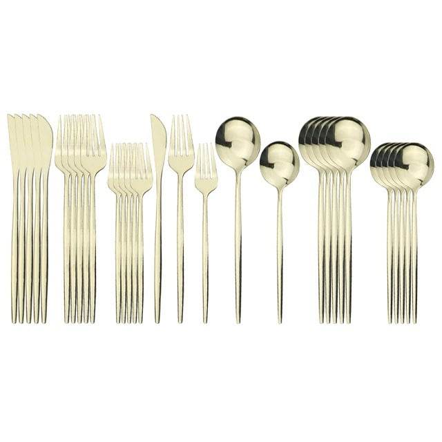 Household Stainless Steel Cutlery Cutlery Set - Mubimart
