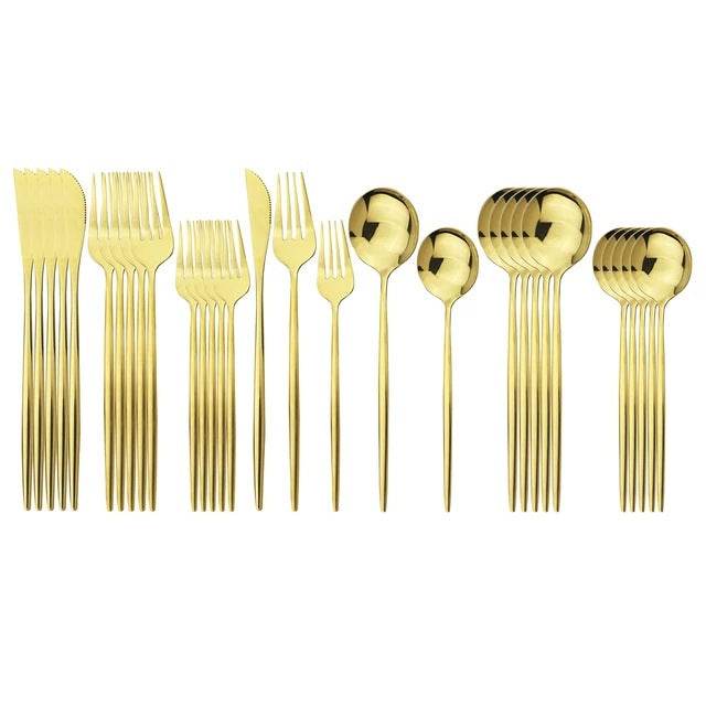 Household Stainless Steel Cutlery Cutlery Set - Mubimart