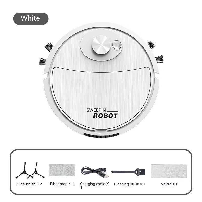 Household Sweeping Robot Intelligent Cleaning Machine Three-in-one Vacuum Cleaner - Mubimart
