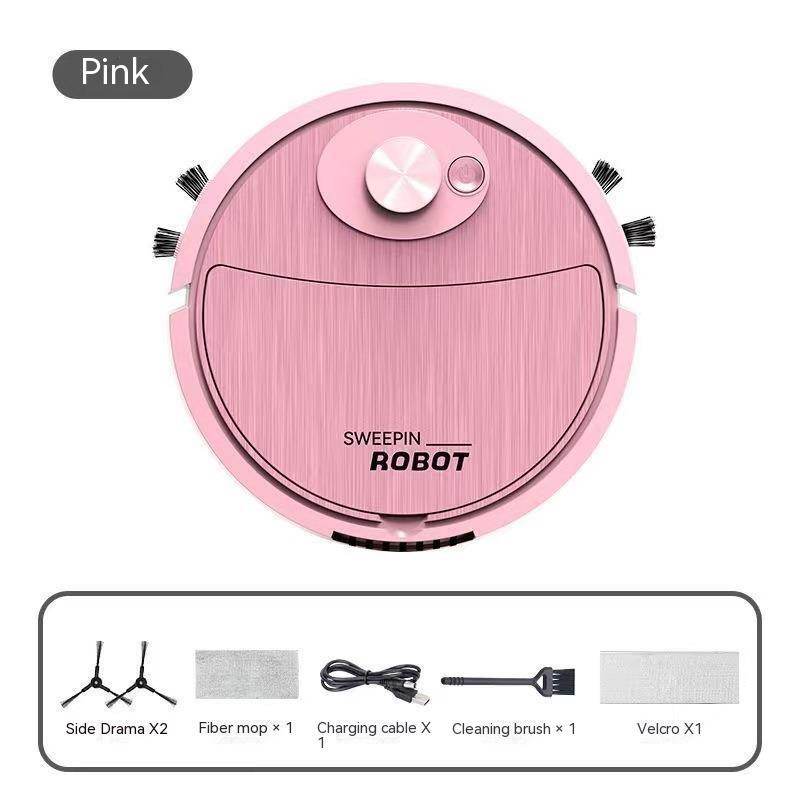 Household Sweeping Robot Intelligent Cleaning Machine Three-in-one Vacuum Cleaner - Mubimart