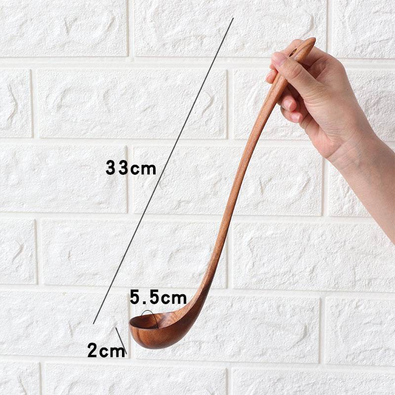 Household Teak Cooking Spoon And Spatula - Mubimart
