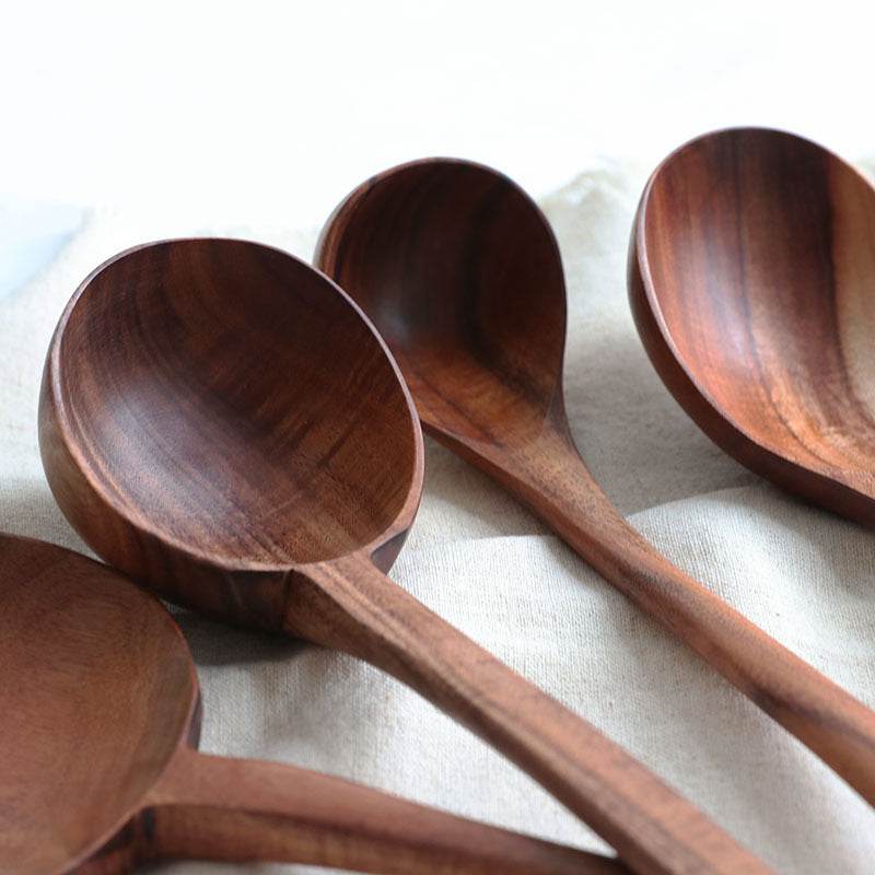 Household Teak Cooking Spoon And Spatula - Mubimart