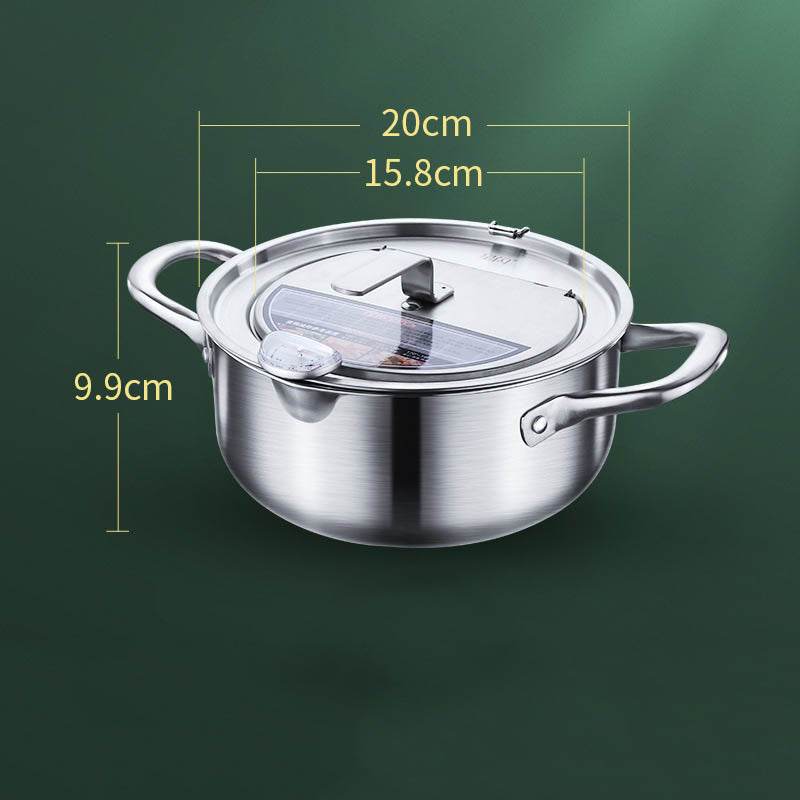 Household Temperature Controllable Multifunctional Small Fryer - Mubimart