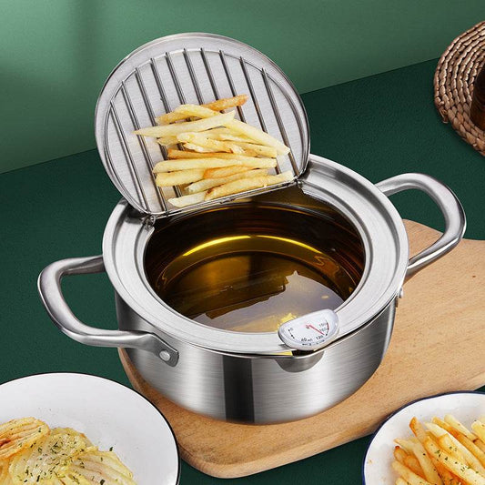 Household Temperature Controllable Multifunctional Small Fryer - Mubimart