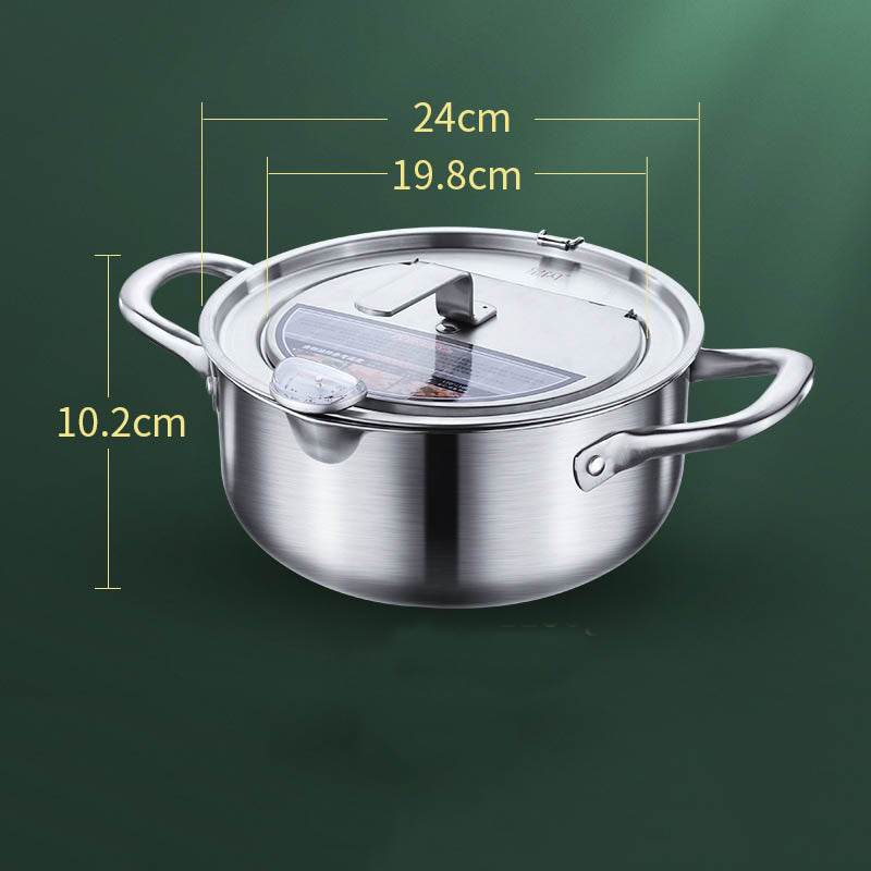 Household Temperature Controllable Multifunctional Small Fryer - Mubimart