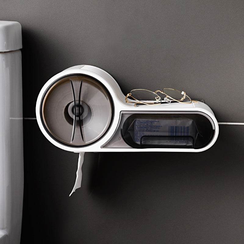 Household Toilet Paper Towel Holder Toilet is Free of Punching - Mubimart