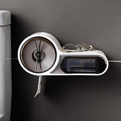 Household Toilet Paper Towel Holder Toilet is Free of Punching - Mubimart -  