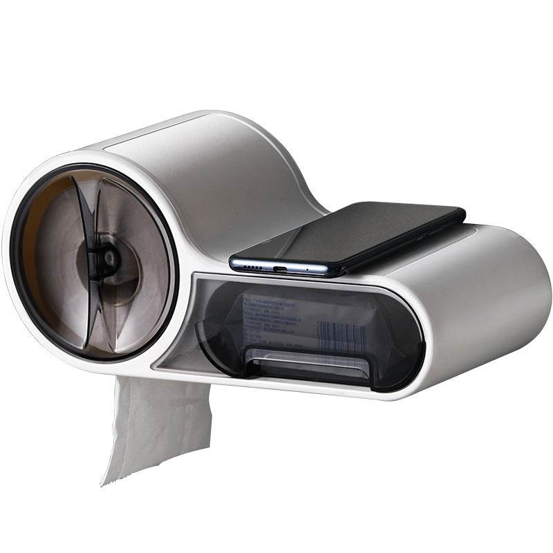 Household Toilet Paper Towel Holder Toilet is Free of Punching - Mubimart
