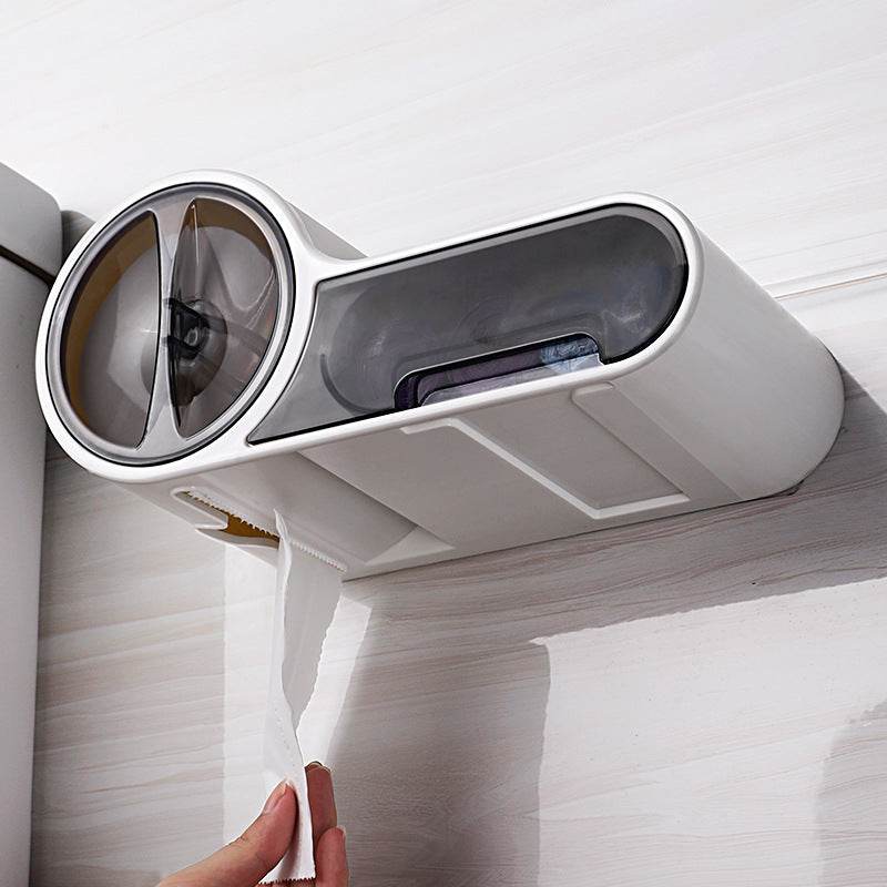 Household Toilet Paper Towel Holder Toilet is Free of Punching - Mubimart