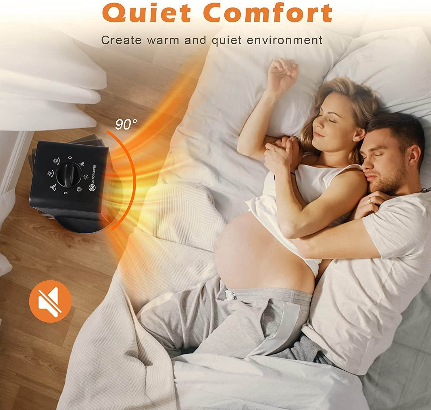 Household Vertical Shaking Head Heater Knob Type - Mubimart