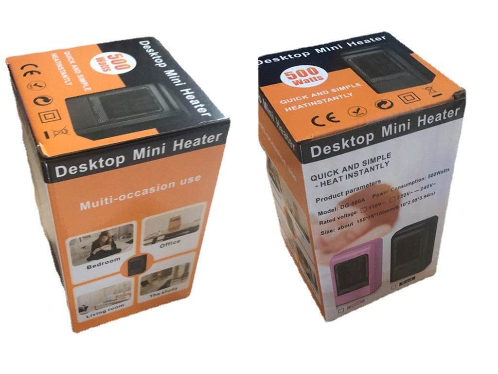 Household Vertical Speed Heating Fan Heater - Mubimart