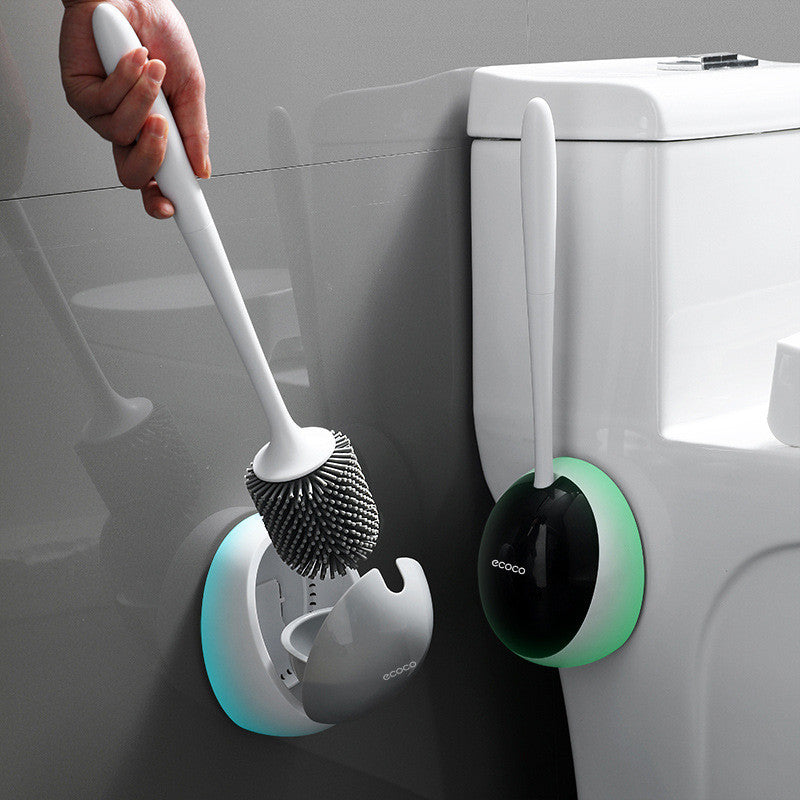 Household Wall-Mounted Toilet Brush - Mubimart -  