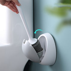 Household Wall-Mounted Toilet Brush - Mubimart -  