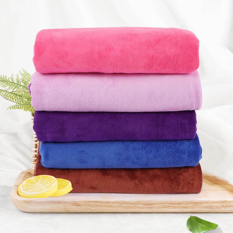 Household Water-absorbing Quick-drying Hair-free Hotel Foot Bath Towel - Mubimart