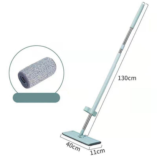 Household Wet And Dry Flat Lazy Mop - Mubimart