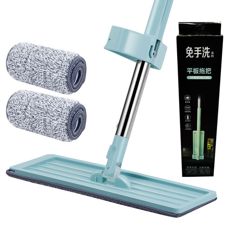 Household Wet And Dry Flat Lazy Mop - Mubimart -  