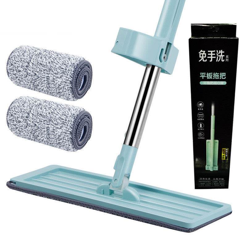 Household Wet And Dry Flat Lazy Mop - Mubimart