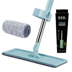 Household Wet And Dry Flat Lazy Mop - Mubimart -  