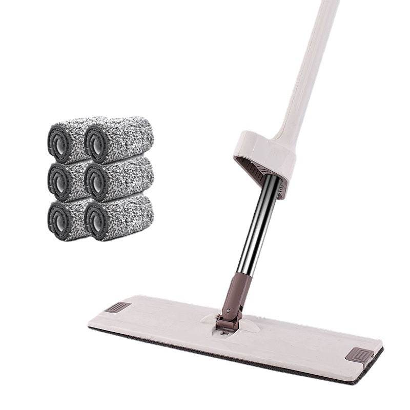 Household Wet And Dry Flat Lazy Mop - Mubimart