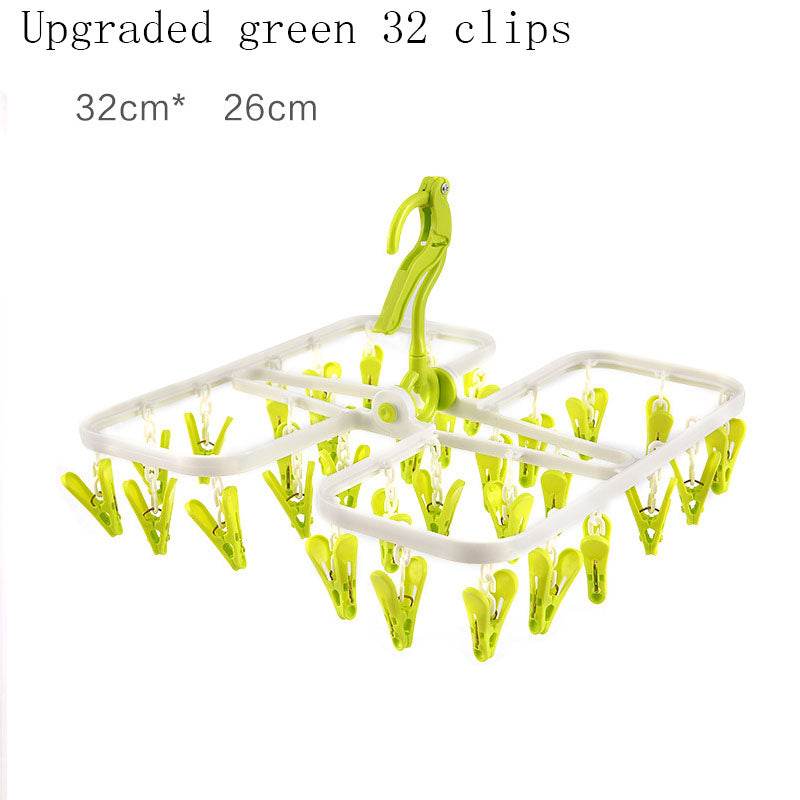 Household Windproof Clothes Hanging Clothespin - Mubimart