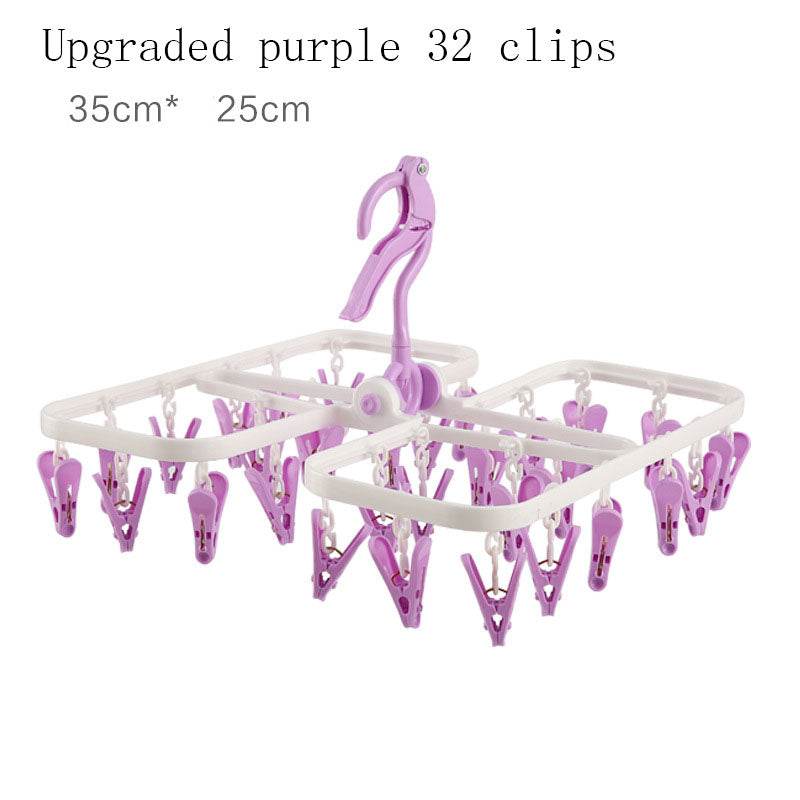 Household Windproof Clothes Hanging Clothespin - Mubimart