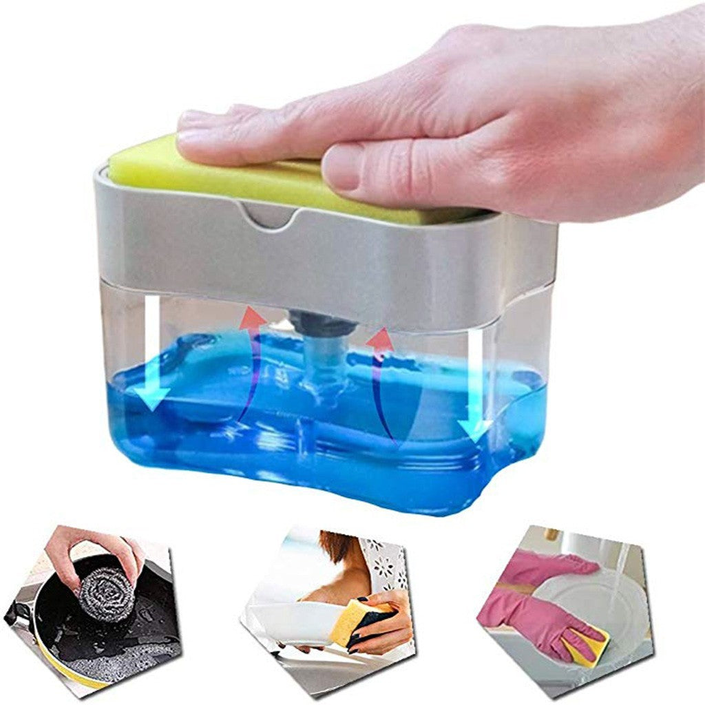 Household brush pot presser dish wash dish brush - Mubimart -  