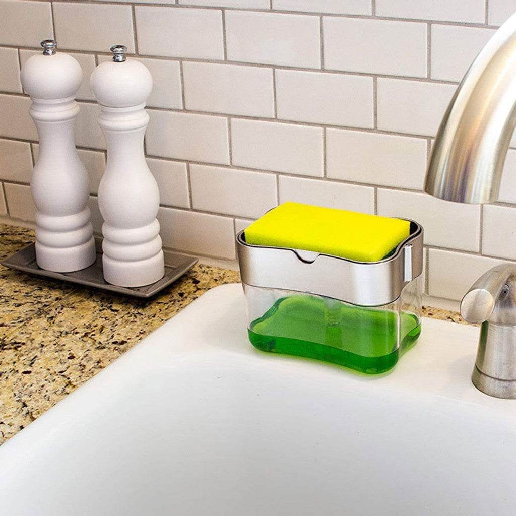 Household brush pot presser dish wash dish brush - Mubimart