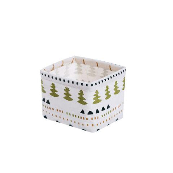 Household fabric storage basket - Mubimart -  