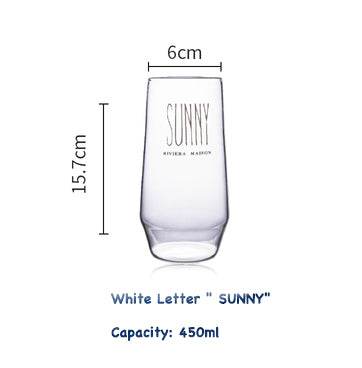 Household glass water cup juice cup - Mubimart
