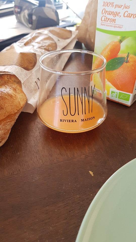 Household glass water cup juice cup - Mubimart