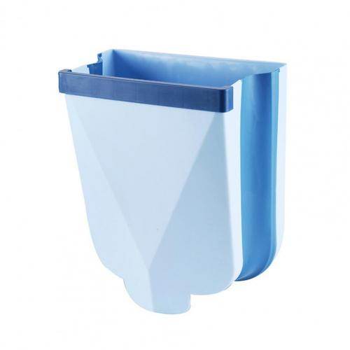 Household hanging folding trash can - Mubimart