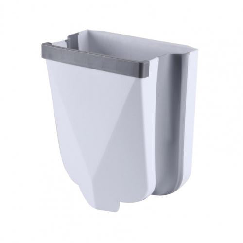 Household hanging folding trash can - Mubimart -  