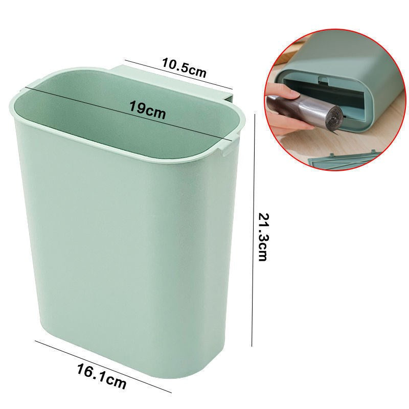 Household hanging folding trash can - Mubimart -  