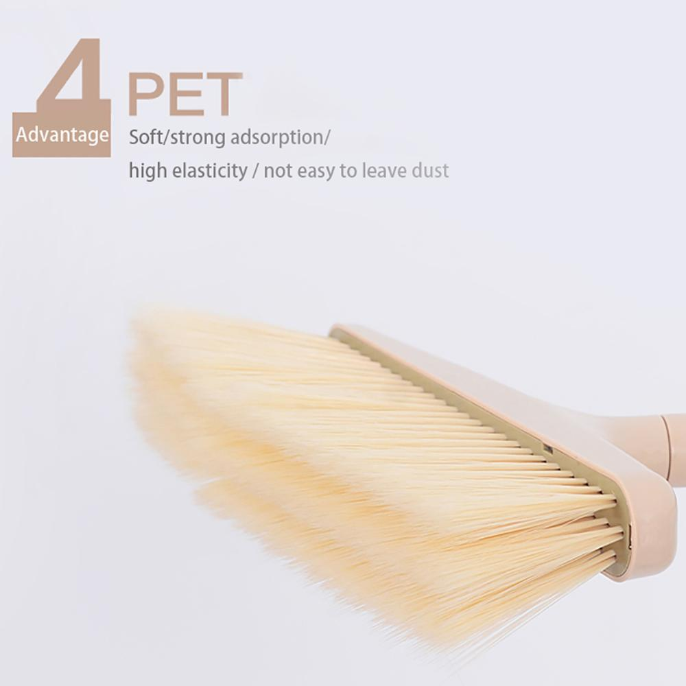 Household windproof plastic broom and dustpan set - Mubimart -  