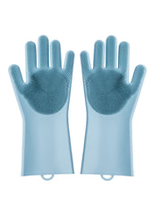 Housework Cleaning Gloves Kitchen Silicone Rubber Thickened Anti-lengthening Dishwashing Artifact - Mubimart -  