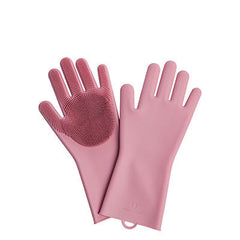 Housework Cleaning Gloves Kitchen Silicone Rubber Thickened Anti-lengthening Dishwashing Artifact - Mubimart - Cleaning Gloves 