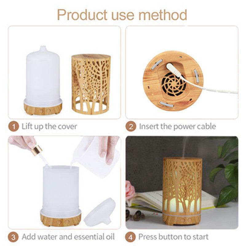 Humidifier Air Incense Humidifier Branch Aroma Diffuser - Mubimart