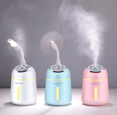 Humidifier Multi-function Four-in-one Mini Ultrasonic USB Incense Air Humidifier - Mubimart - Ultrasonic Humidifiers 