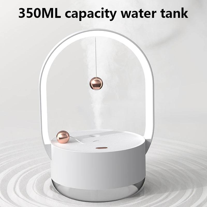 Humidifier Portable Mini Household Small Moisturizing Aromatherapy Car Creativity Air Purifier USB Humidifier LED Mist Maker - Mubimart