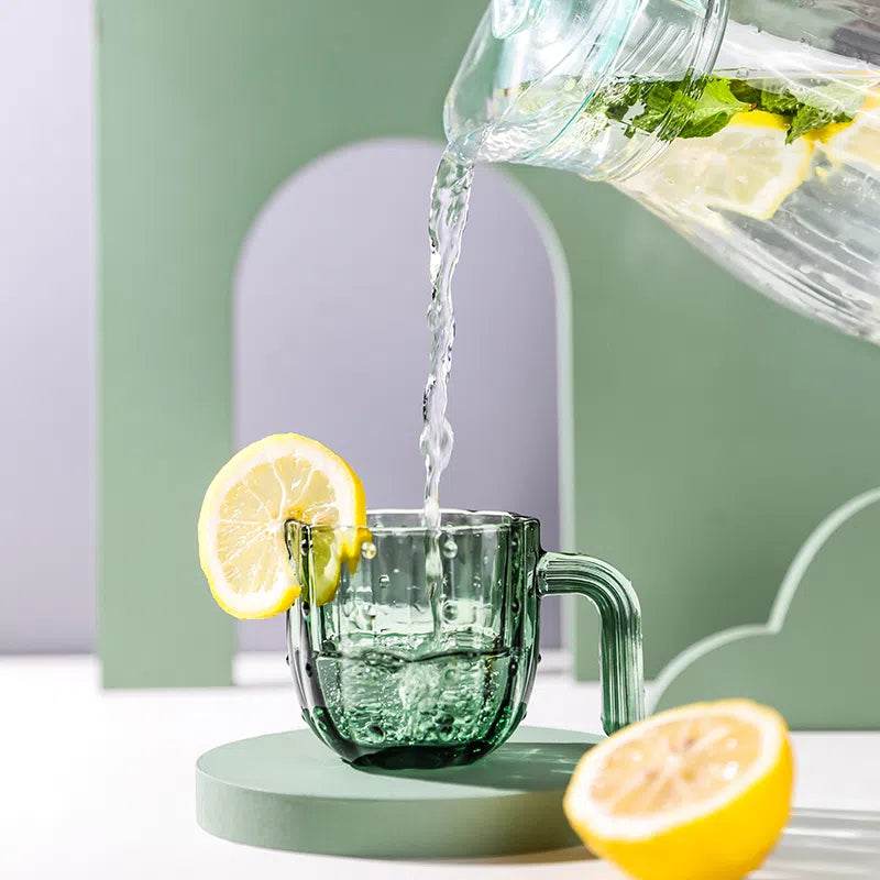 INS Water Cooler Glass Cactus Laminated Cup - Mubimart