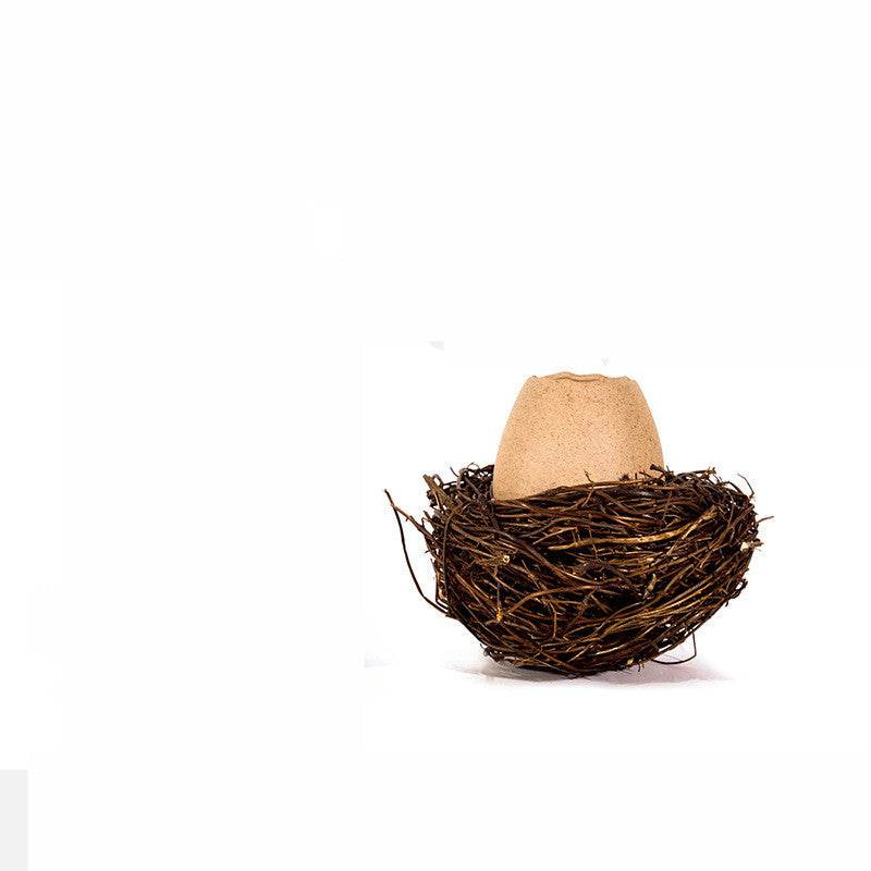 Ice Cream Bowl Egg Ostrich Eggshell Bowl - Mubimart
