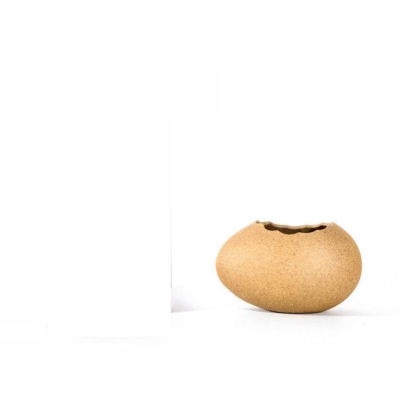Ice Cream Bowl Egg Ostrich Eggshell Bowl - Mubimart