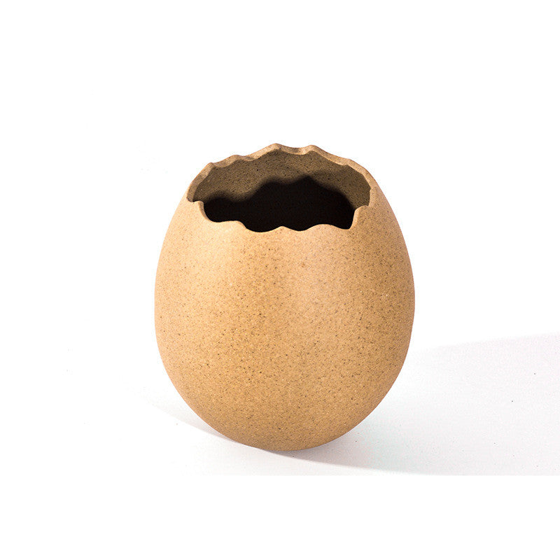 Ice Cream Bowl Egg Ostrich Eggshell Bowl - Mubimart - Ice cream bowl 