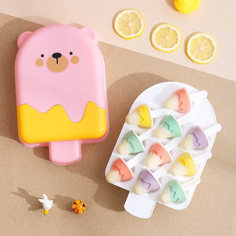 Ice Cream Mold Popsicle Ice Cream Container - Mubimart