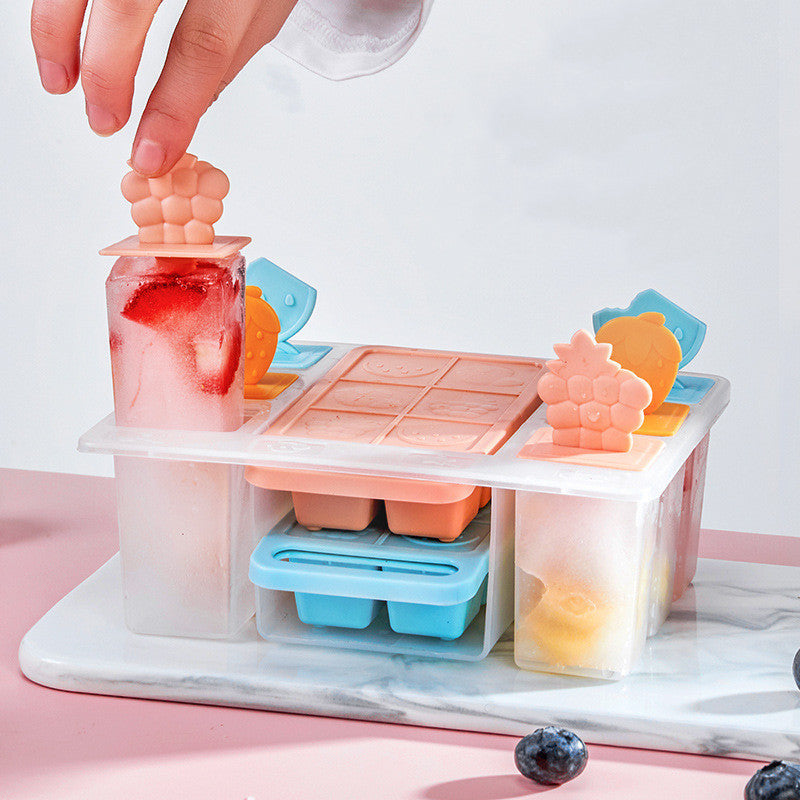 Ice Cream Popsicle Popsicle Ice Cream Mold Ice Cream Ideas - Mubimart -  