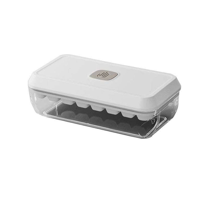 Ice Cube Mold Household Ice Hockey Silicone Press Ice Cube Tray - Mubimart