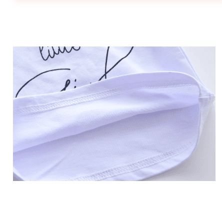 Infant Baby Girls Clothes Daddy's Little Girl T-shirt Cartoon Pants Headband Toddler Outfits Clothing Set - Mubimart