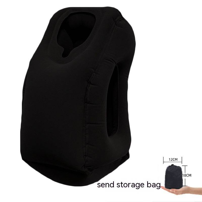 Inflatable Pillow Outdoor Airplane Travel - Mubimart