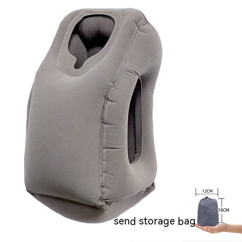 Inflatable Pillow Outdoor Airplane Travel - Mubimart